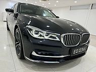 BMW 730LI Sunroof LED NAV HUD 2016 Black Rear Entertainment